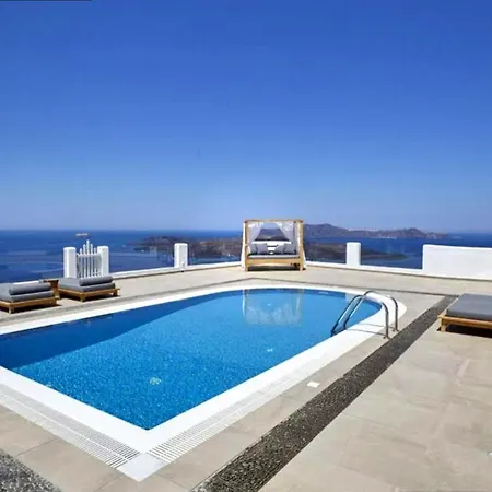 Maria House In Santorini Pool And Jacuzzi Βίλα Φηρά